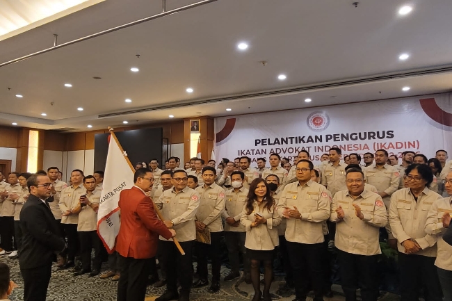 Ikadin Lantik Pengurus Baru DPC Jakarta Pusat, Tetap Ikut Jadi Bagian Peradi