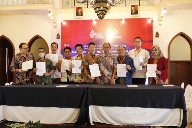Rantai Pasok UMKM Jadi Fokus Bahasan Forum B20 di Surabaya
