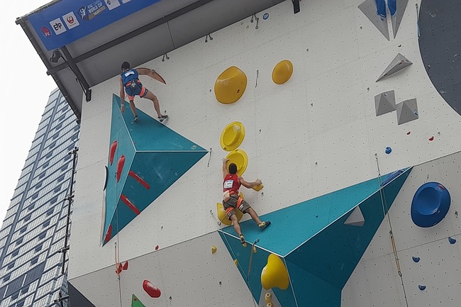 Kualifikasi 'Lead' Putra Panjat Tebing IFSC Climbing World Cup, Jepang Paling Unggul