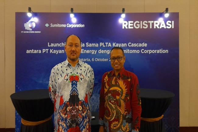 PT Kayan Hydro Energy Bekerjasama dengan Sumitomo Corporation Membangun PLTA di Kalimantan Utara
