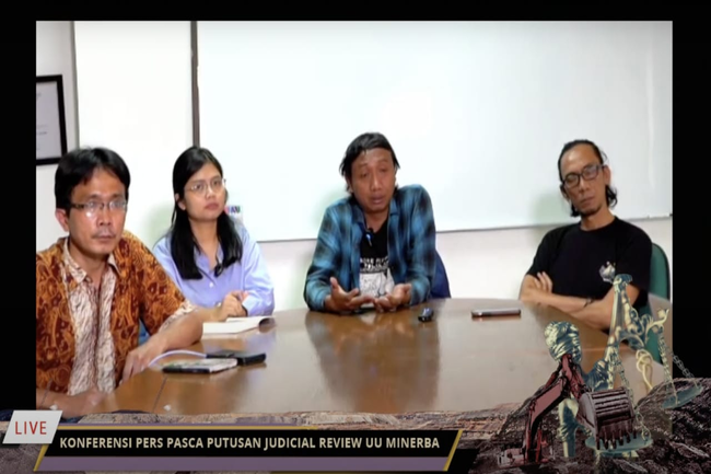 Tim Advokasi Kecewa Putusan MK atas Judicial Review UU Minerba