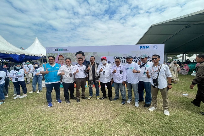 PTPP-PNM Semarakkan Pasar Rakyat Demak, Dukung Barisan UMKM