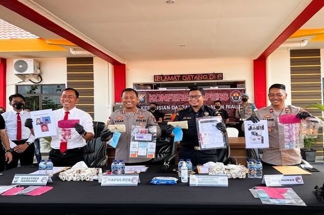 Tindak Tegas Penyelundupan Narkoba, Bea Cukai Tanjungpinang dan Polres Bintan Sita Ratusan Gram Sabu