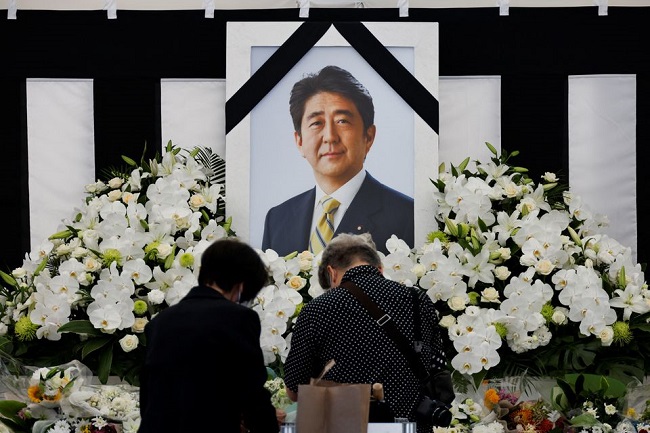 Prosesi Penghormatan Terakhir Kenegaraan Jepang untuk Shinzo Abe