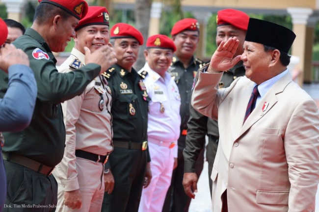 Kunjungan ke Kamboja, Menhan Prabowo Singgung Perdamaian Dunia