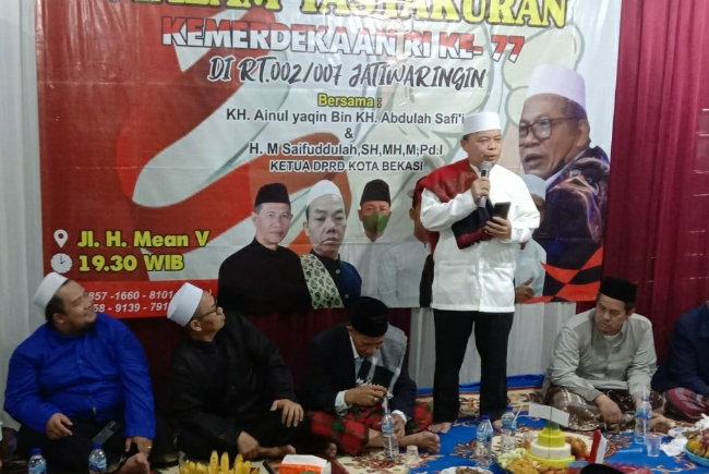 Ketua DPRD Kota Bekasi Sebut, Tanggul Jebol Siswa Sekolah