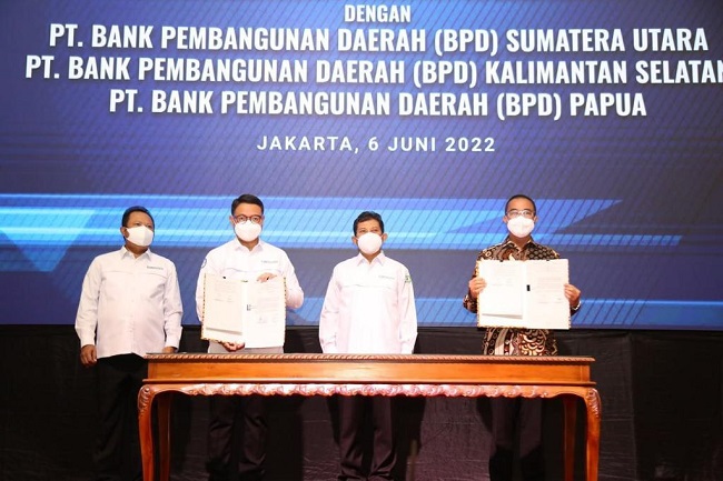 BPD Sumut, BPD Kalsel, dan BPD Papua Siap Layani Stakeholders JKN