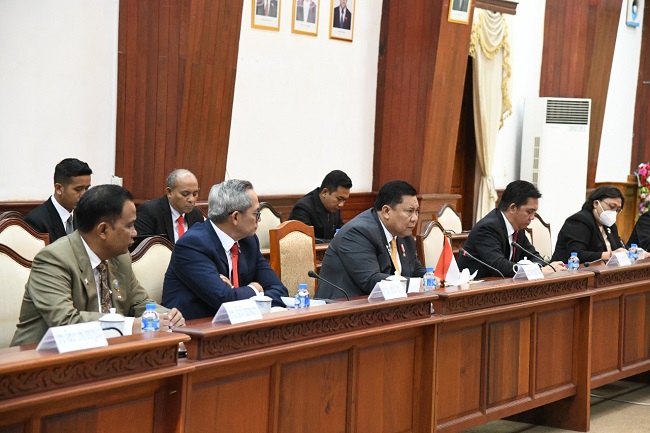 Bilateral Meeting Antara BNN RI dengan LCDC Laos Untuk Mengungkap Jaringan International Golden Triangle