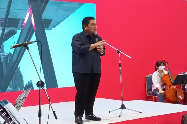 Art Jakarta Resmi Dibuka, Erick Thohir: Saya Menteri Pecinta Seni