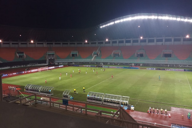 Indonesia vs Guam, Babak Pertama 7-0