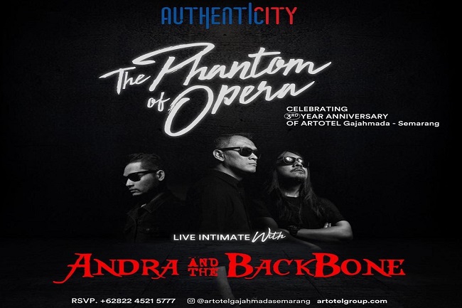 Sambut Tahun Ketiga, ARTOTEL Gajahmada Semarang Gelar Perayaan The Phantom Of Opera