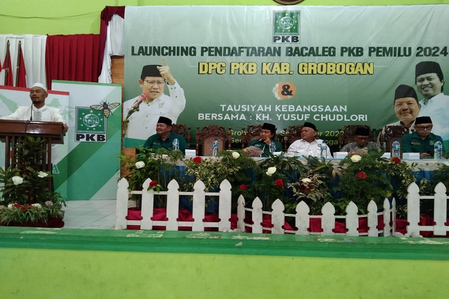 PKB Grobogan Launching Pendaftaran Bacaleg di Kantor PCNU 