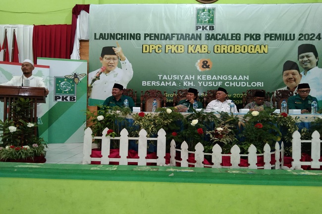 Grobogan Porn - PKB Grobogan Launching Pendaftaran Bacaleg di Kantor PCNU | Politik