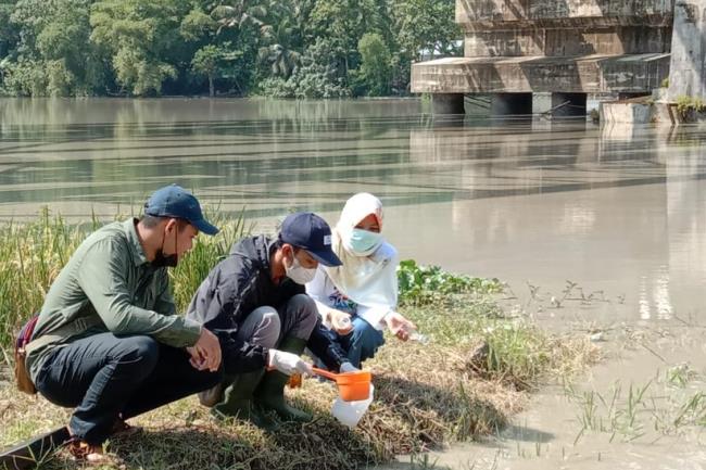 Kematian Massal Ikan di Sungai Serayu, DLH Ambil Sampel Air