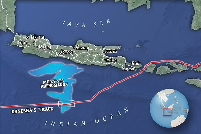 Auto Merinding! Laut Selatan Jawa Tetiba Menjadi 'Kolam Susu', Ini Penyebabnya