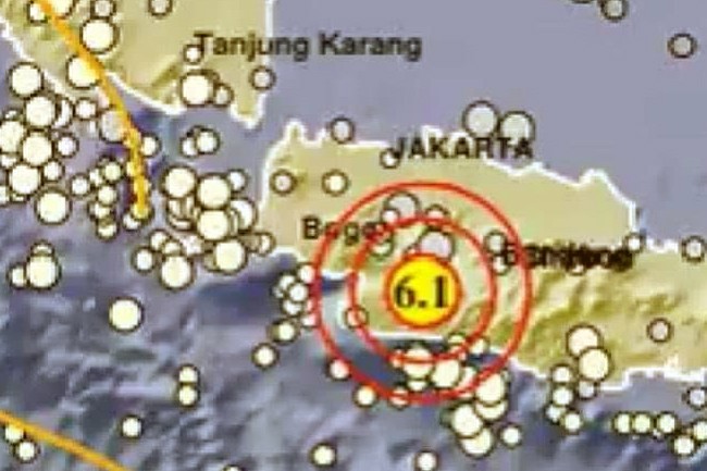 Sukabumi Dilanda Gempa 6,1 M, Goyang Jabodetabek, Cianjur dan Bandung