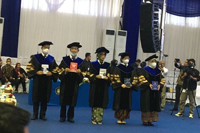 Universitas Pancasila Kukuhkan 5 Guru Besar baru