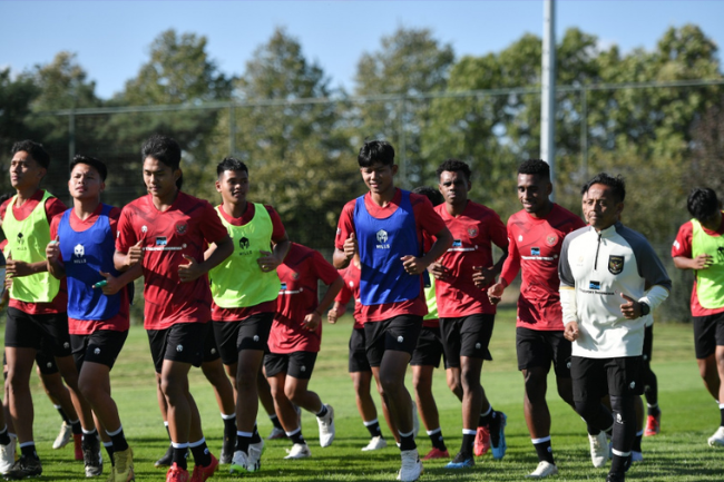 Tim U-17 Indonesia Jalani Latihan Perdana di Jerman