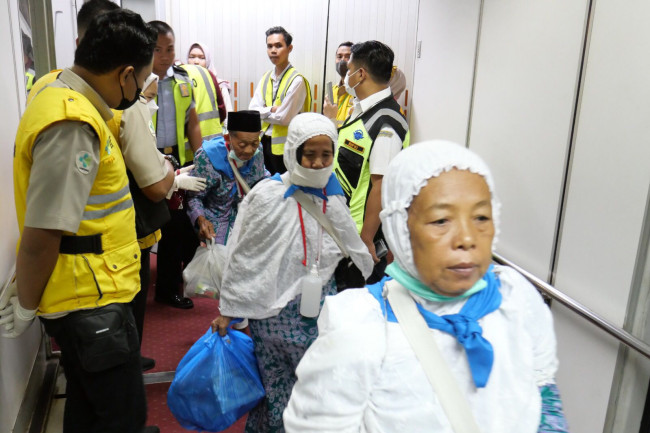 Debarkasi Palembang: 1.074 Jamaah Haji Telah Pulang dari Tanah Suci