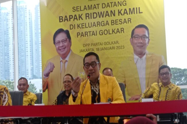 Kang Emil Resmi Gabung, Diprediksi Akan Jadi Magnet Suara Bagi Golkar