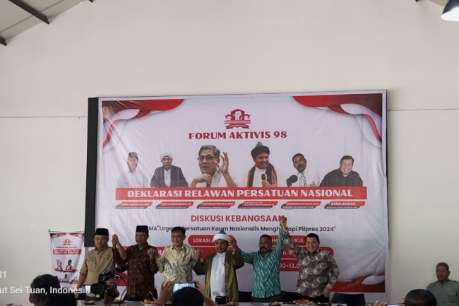 Relawan Persatuan Nasional, Galang Kekuatan agar Pemilu 2024 Damai