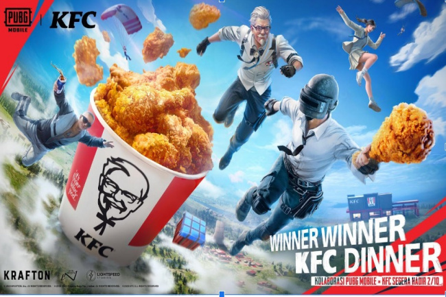 KFC Gandeng PUBG Hadirkan Kolaborasi Terbaru