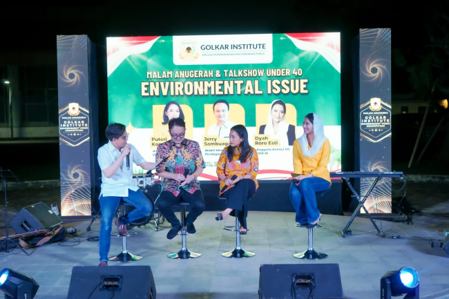 Malam Anugerah Golkar Institute Environment Video Competition Sukses Digelar