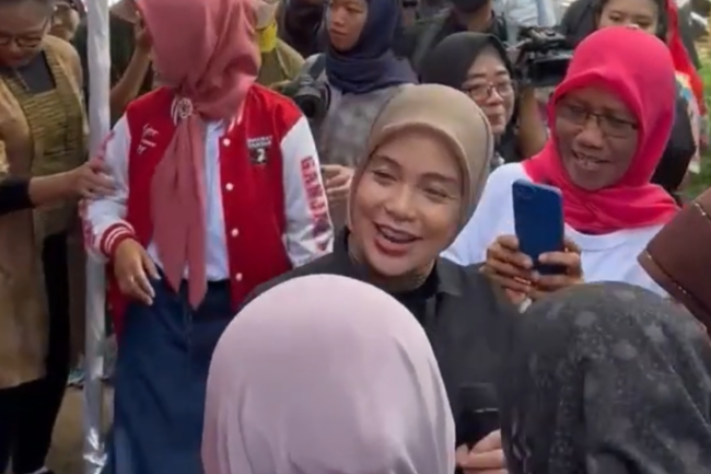Siti Atikoh Pastikan Ganjar-Mahud Sat Set Wujudkan Kedaulatan Pangan dan Bela Petani