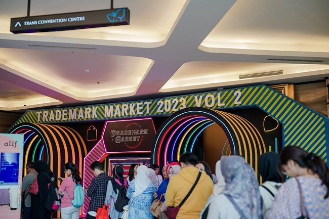 Trademark Market, Event Brand Lokal Terbesar, Sukses Digelar di Bandung