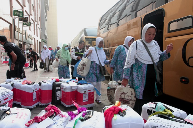 Keberangkatan 2.094 Jemaah Haji ke Madinah Menutup Operasional Haji di Makkah