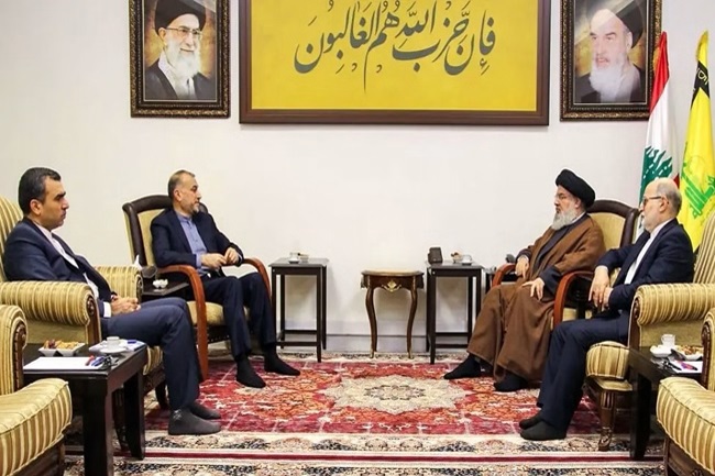 Menlu Iran Bertemu Pemimpin Hizbullah Hassan Nasrallah di Lebanon
