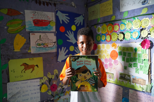 Papua Minim Literasi, Wahana Visi Indonesia Gelar Kampanye Baca Tanpa Batas