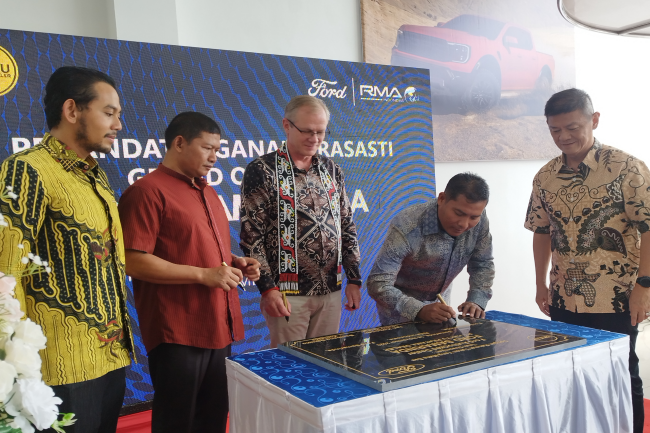RMA Indonesia Gandeng PT Hayyu Pratama Dealer Buka Dealer Resmi 3S Ford di Samarinda