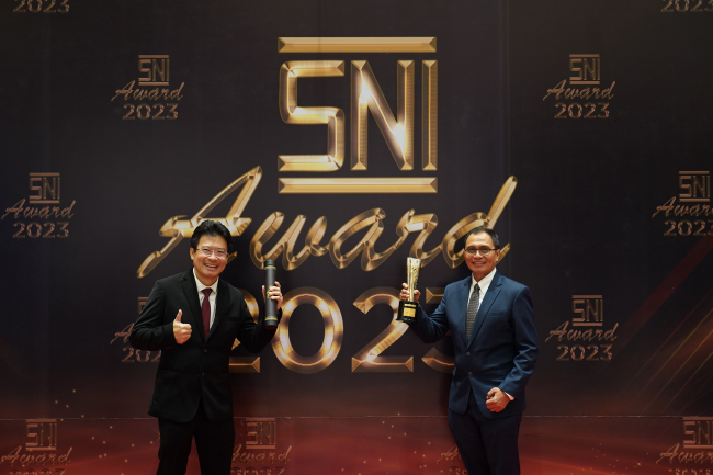 Chandra Asri Raih Penghargaan Gold di SNI Award 2023
