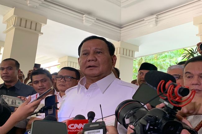 Prabowo Subianto Hadir di Rapimnas Gerindra, Konsilidasi Pemenangan Prabowo-Gibran