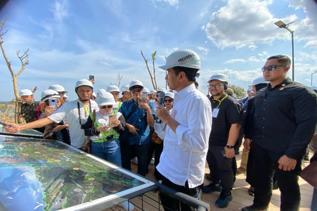 Presiden Ajak Influencer keliling Nusantara, Tinjau Pembangunan Istana dan Meriahkan Malam Apresiasi