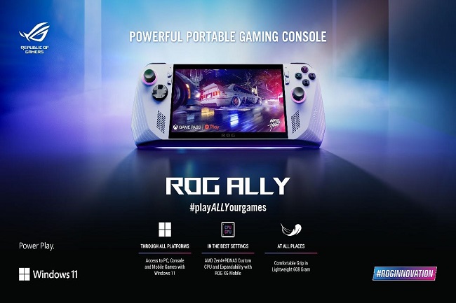 ROG Ally Akan Hadir Sebagai Portable Gaming Console Paling Canggih di Indonesia