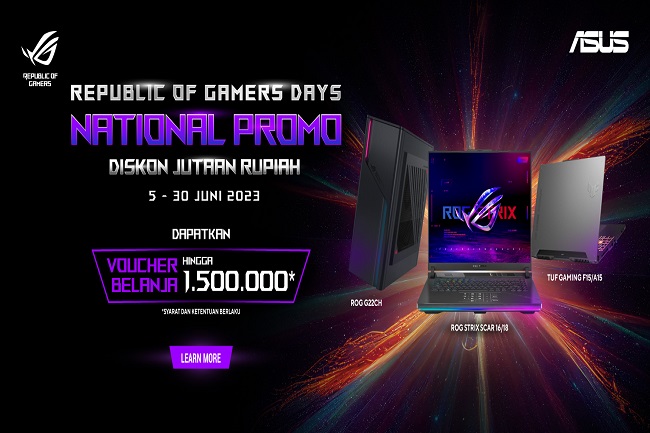 Republic of Gamers Days Kembali Hadir untuk Gamers Indonesia