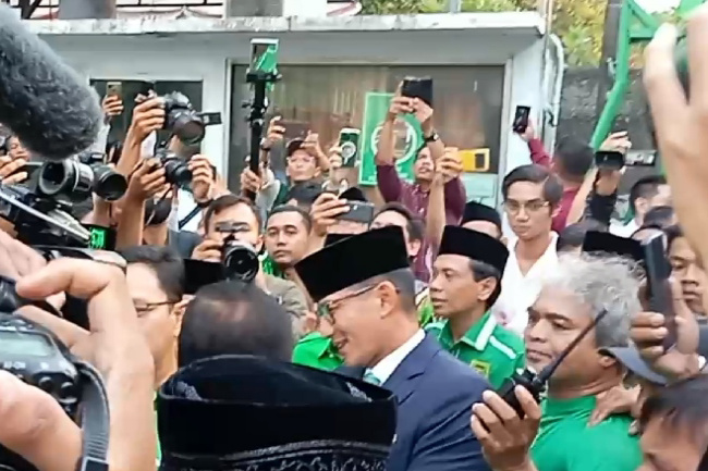 Sandiaga Uno Telah Hadir di Kantor DPP PPP untuk Terima Kartu Anggota