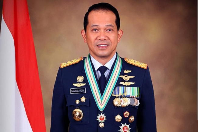 Marsda Samsul Rizal Didaulat Dapuk Dansesko TNI, Ini Profilnya