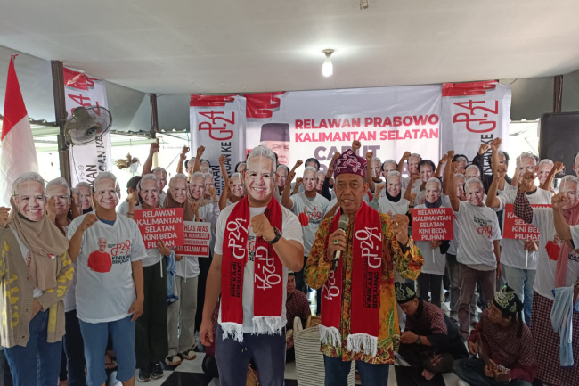 Relawan Prabowo 2019 Deklarasi Dukung Ganjar Pranowo di Pilpres 2024
