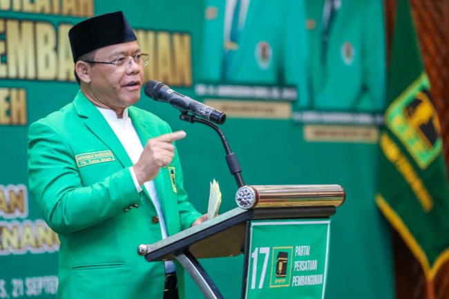 Mardiono Instruksikan Kader PPP Terus Berjuang Sejahterakan Rakyat