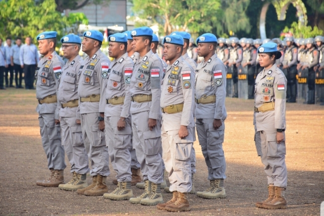Kapolda NTT Terima 11 Personel dari Misi Perdamaian PBB di Afrika Tengah 