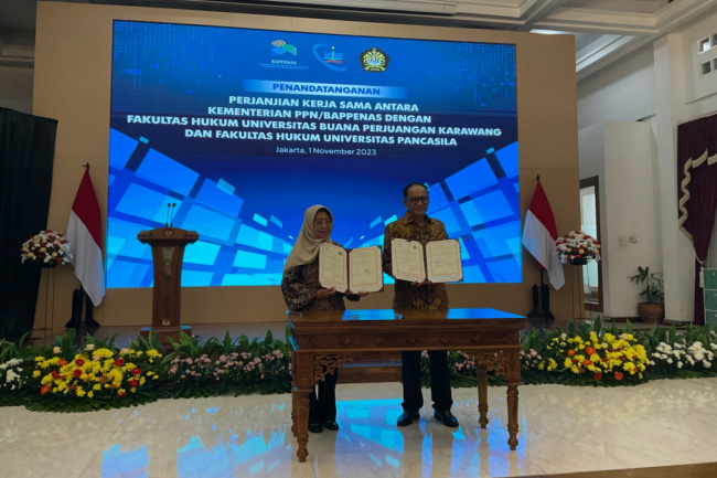 FHUP-Kementerian PPN/Bappenas Kolaborsi Wujudkan Indonesia Emas