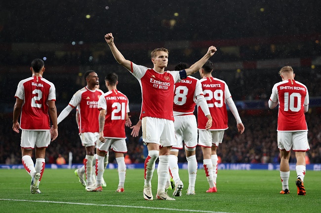 Arsenal Langsung Pesta Gol, Bungkam PSV 4-0 usai 6 Musim Absen di Liga Champions