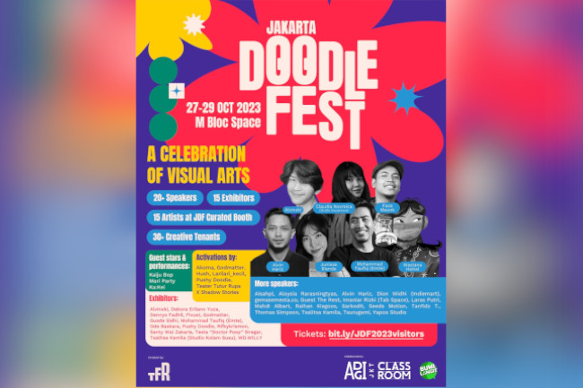 Jakarta Doodle Fest Rayakan Seni Visual hingga Kekayaan Intelektual
