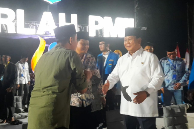 Batalkan Agenda di Eropa, Prabowo Hadiri Harlah PMII di Solo