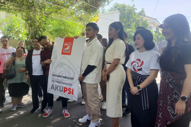 Kaesang Gabung PSI, KTA Diserahkan di Rumah Pribadi Jokowi