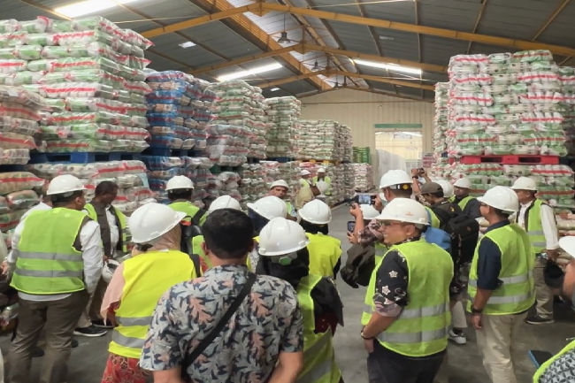 TPID Kepri Tinjau Rice Plant di Jakarta terkait Pengendalian Inflasi