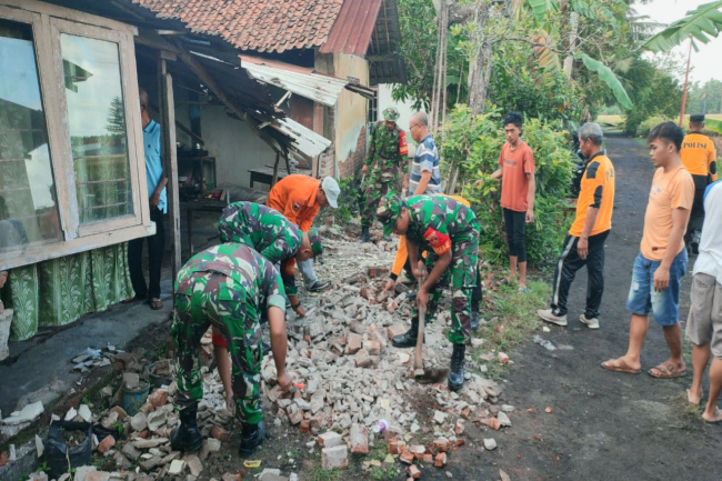 Efek Gempa Bantul di Purworejo, Enam Kecamatan Terdampak dan Empat Orang Mengungsi
